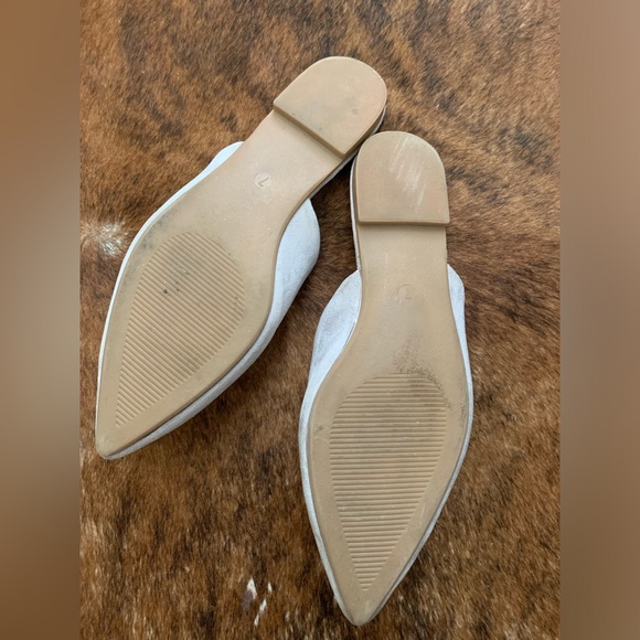 Silvery Gray Mules - Picture 3 of 4